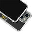 DC Comics Batman Dark Knight Logo Yellow & Black iPhone 15 Pro Clear Case