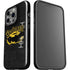 DC Comics Batman Dark Knight Logo Yellow & Black iPhone 15 Pro Impact Case