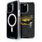 DC Comics Batman Dark Knight Logo Yellow & Black iPhone 14 Pro MagSafe Case