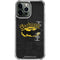 DC Comics Batman Dark Knight Logo Yellow & Black iPhone 14 Pro Max Clear Case