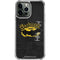 DC Comics Batman Dark Knight Logo Yellow & Black iPhone 15 Pro Max Clear Case