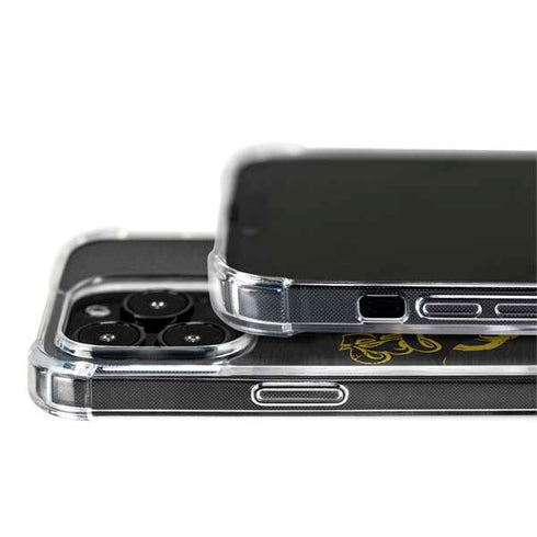 DC Comics Batman Dark Knight Logo Yellow & Black iPhone 14 Pro Max MagSafe Case