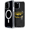 DC Comics Batman Dark Knight Logo Yellow & Black iPhone 14 Pro Max MagSafe Case
