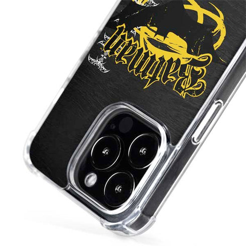 DC Comics Batman Dark Knight Logo Yellow & Black iPhone 14 Pro Max MagSafe Case