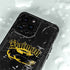 DC Comics Batman Dark Knight Logo Yellow & Black iPhone 14 Pro Waterproof Case