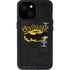 DC Comics Batman Dark Knight Logo Yellow & Black iPhone 15 Waterproof Case