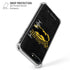 DC Comics Batman Dark Knight Logo Yellow & Black iPhone 7/8 Plus Clear Case