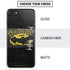 DC Comics Batman Dark Knight Logo Yellow & Black iPhone SE (2nd & 3rd Gen) Skin