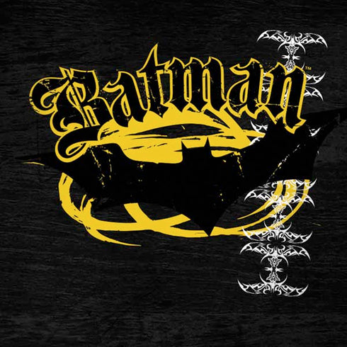 DC Comics Batman Dark Knight Logo Yellow & Black iPhone X Skin