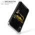 DC Comics Batman Dark Knight Logo Yellow & Black iPhone XR Clear Case