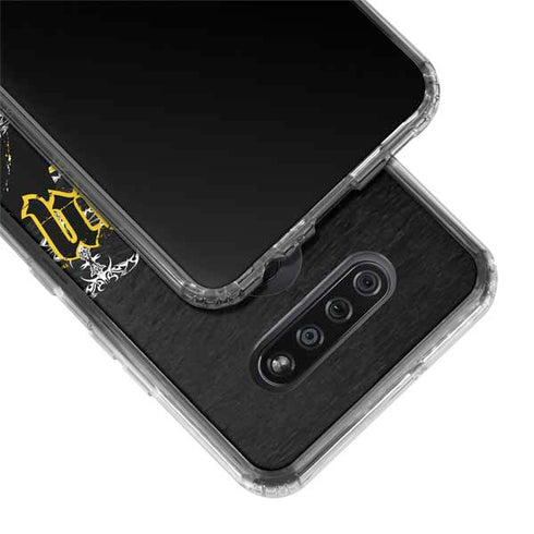 DC Comics Batman Dark Knight Logo Yellow & Black LG K51/Q51 Clear Case