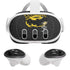 DC Comics Batman Dark Knight Logo Yellow & Black Meta Quest 3 Skin