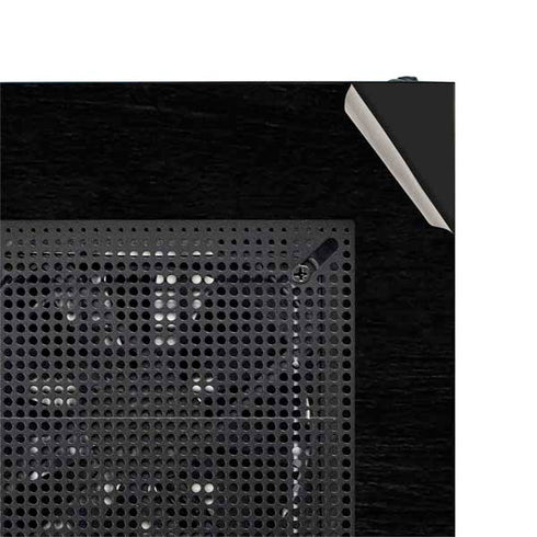 DC Comics Batman Dark Knight Logo Yellow & Black NZXT H510 Compact ATX Mid-Tower Case Skin