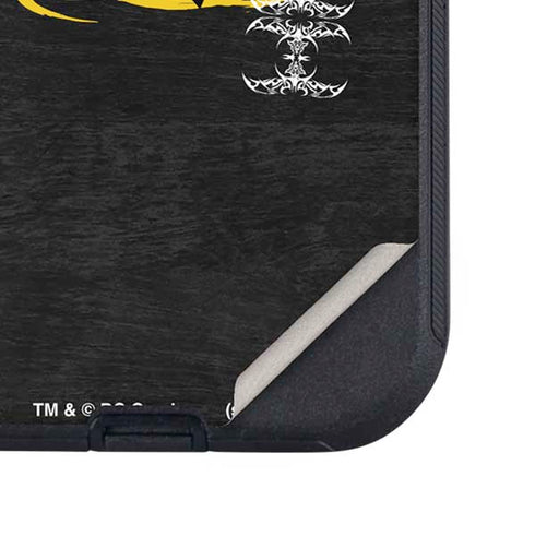 DC Comics Batman Dark Knight Logo Yellow & Black Otterbox Defender iPhone Skin