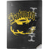 DC Comics Batman Dark Knight Logo Yellow & Black PS5 Digital Edition Console Skin