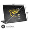 DC Comics Batman Dark Knight Logo Yellow & Black Universal Laptop 13in (10.6 x 7.6in) Skin
