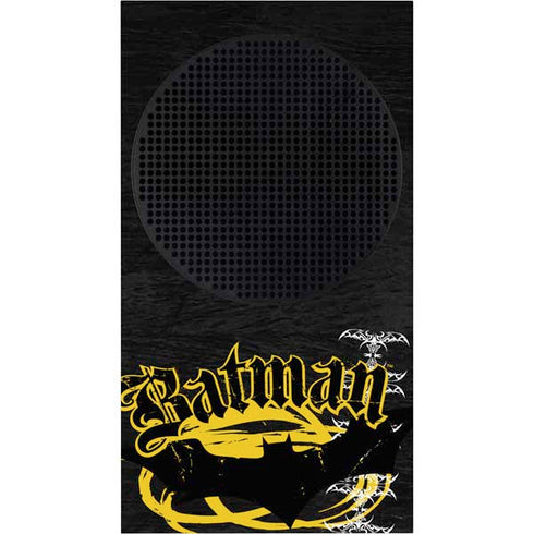 DC Comics Batman Dark Knight Logo Yellow & Black Xbox Series S Bundle Skin