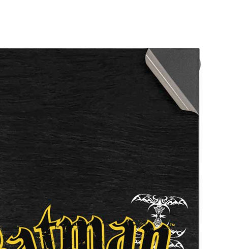 DC Comics Batman Dark Knight Logo Yellow & Black Xbox Series X Console Skin