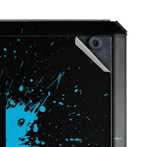 DC Comics Batman Blue Splash character shape Cooler Master MasterBox Q300L Mini Tower Skin