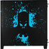 DC Comics Batman Blue Splash character shape Corsair 4000D Tempered Glass Mid-Tower ATX Case Skin