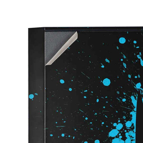 DC Comics Batman Blue Splash character shape Corsair 4000D Tempered Glass Mid-Tower ATX Case Skin