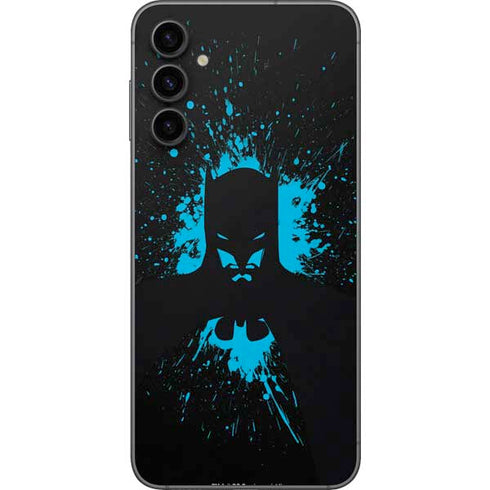DC Comics Batman Blue Splash character shape Galaxy A14 5G Skin