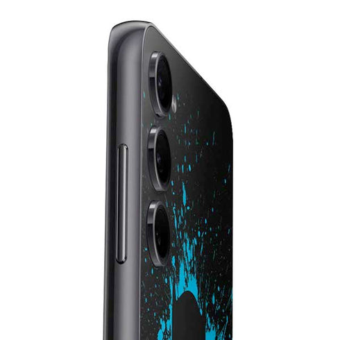 DC Comics Batman Blue Splash character shape Galaxy A14 5G Skin