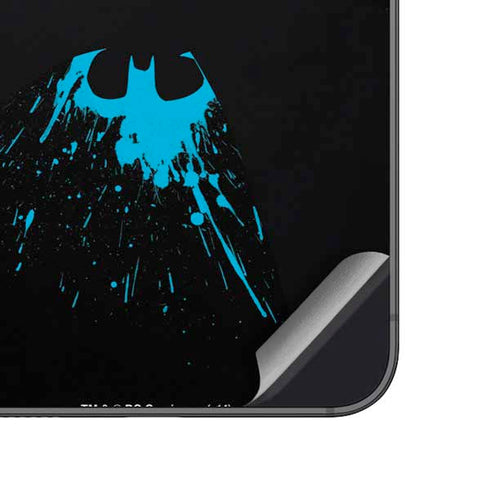 DC Comics Batman Blue Splash character shape Galaxy A14 5G Skin