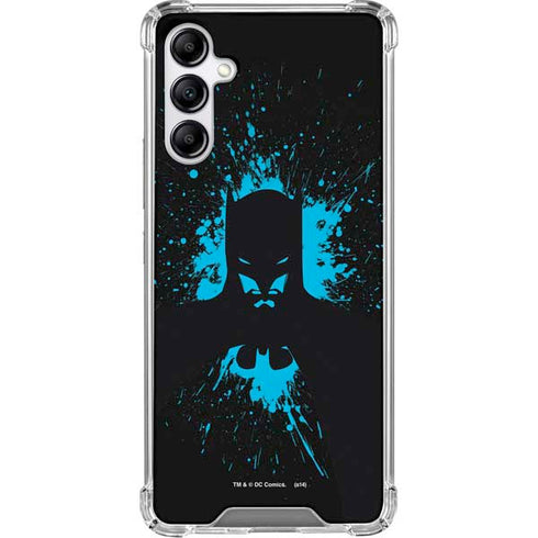 DC Comics Batman Blue Splash character shape Galaxy A15 5G Clear Case