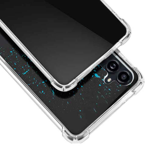 DC Comics Batman Blue Splash character shape Galaxy A54 5G Clear Case