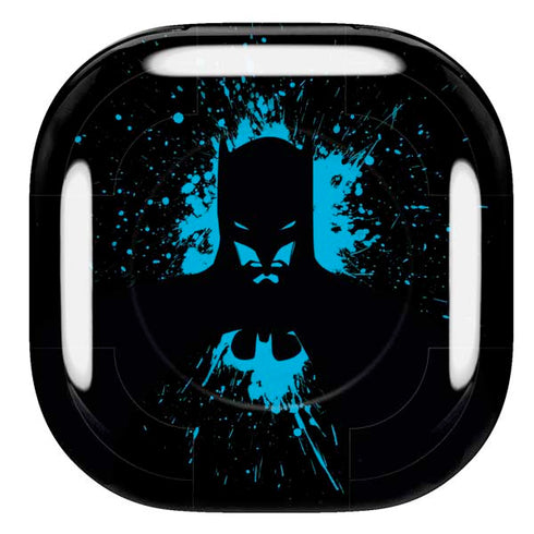 DC Comics Batman Blue Splash character shape Galaxy Buds Pro Skin