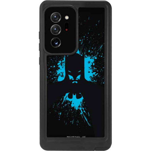 DC Comics Batman Blue Splash character shape Galaxy Note20 Ultra 5G Waterproof Case