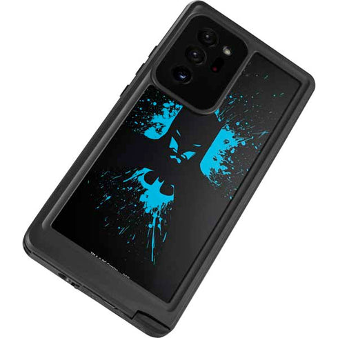 DC Comics Batman Blue Splash character shape Galaxy Note20 Ultra 5G Waterproof Case