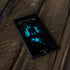 DC Comics Batman Blue Splash character shape Galaxy S10 Plus Skin