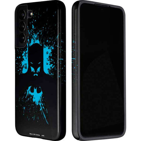 DC Comics Batman Blue Splash character shape Galaxy S22 Pro Case