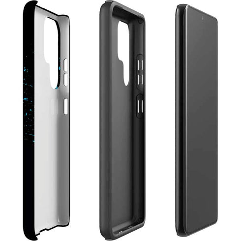 DC Comics Batman Blue Splash character shape Galaxy S22 Ultra Pro Case