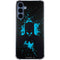 DC Comics Batman Blue Splash character shape Galaxy S24 Clear Case