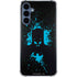 DC Comics Batman Blue Splash character shape Galaxy S24 Clear Case