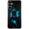 DC Comics Batman Blue Splash character shape Galaxy S24 Plus Clear Case