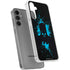 DC Comics Batman Blue Splash character shape Galaxy S24 Plus Clear Case