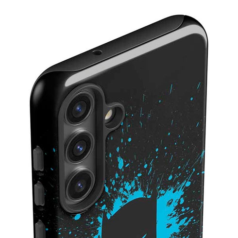 DC Comics Batman Blue Splash character shape Galaxy S24 Plus Impact Case