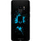 DC Comics Batman Blue Splash character shape Galaxy S9 Skin