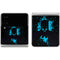 DC Comics Batman Blue Splash character shape Galaxy Z Flip4 5G Skin