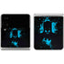 DC Comics Batman Blue Splash character shape Galaxy Z Flip4 5G Skin