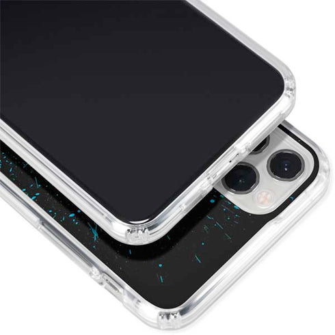 DC Comics Batman Blue Splash character shape iPhone 11 Pro Clear Case