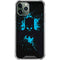 DC Comics Batman Blue Splash character shape iPhone 11 Pro Max Clear Case
