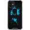 DC Comics Batman Blue Splash character shape iPhone 12 Clear Case