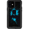 DC Comics Batman Blue Splash character shape iPhone 12 Waterproof Case