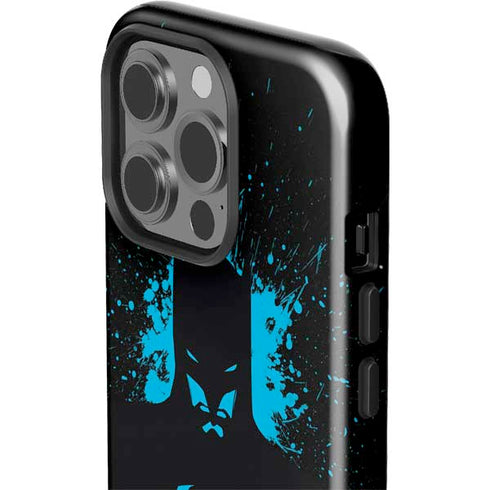 DC Comics Batman Blue Splash character shape iPhone 13 Pro Impact Case