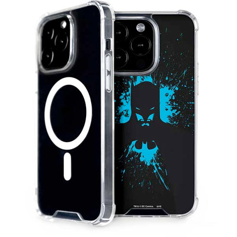 DC Comics Batman Blue Splash character shape iPhone 13 Pro MagSafe Case